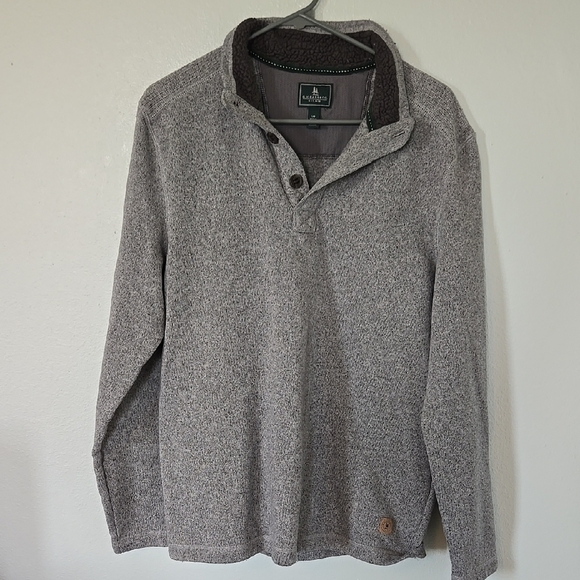 G. H. Bass Gray Sweater Size Large - Picture 1 of 6